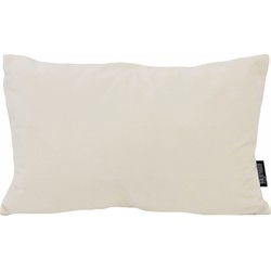 Sierkussen Velvet Creme Long | 30 x 50 cm | Velvet/Polyester