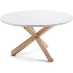 Kave Home - Tafel Lotus wit Ø 120 cm