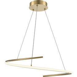 Maytoni - Hanglamp Curve - Messing - Ø60