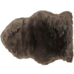 Schapenvacht 90 cm dark chocolate - Van der Leeden
