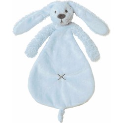 Knuffeldoekje konijn blauw 25 cm - Knuffeldoek