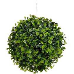 Mica Decorations Buxus Bal - 20x20x20 cm - Polyethyleen  - Groen