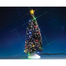 Evergreen tree with 24 multi light b/o 4.5v - LEMAX