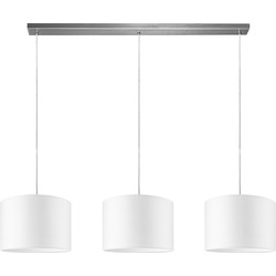 hanglamp beam 3 bling Ø 30 cm - wit