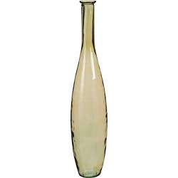 Mica Decorations Vaas Kyara - 20x20x100 cm - Gerecycled glas - Beige