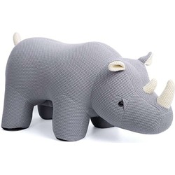 Feel Home - Kinder dierenstoel - Neushoorn - Grijs