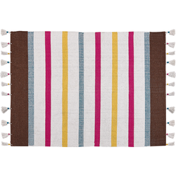 HISARLI  - Vloerkleed - Multicolor - 140 x 200 cm - Katoen