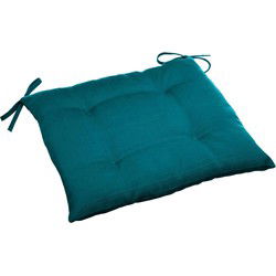 Hesperide Stoelkussens - binnen/ buiten stoel - groen - 40 x 4 cm - tuinstoelkussens