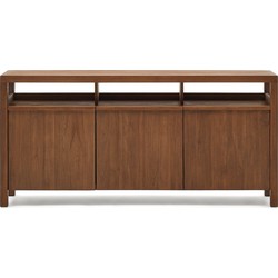 Kave Home - Dressoir Sashi van massief teakhout 180 x 85 cm