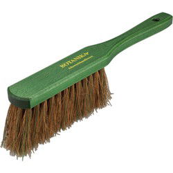 Buemag stoffer/handveger - groen - kokoshaar/hout - handveger - Stoffer en blik