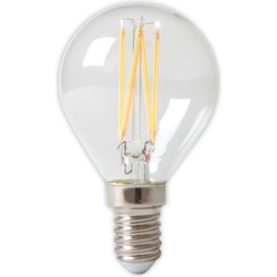 3 stuks - Calex LED-Vollglas-Filament-Kugellampe 240V 3,5W E14 350lm - Calex