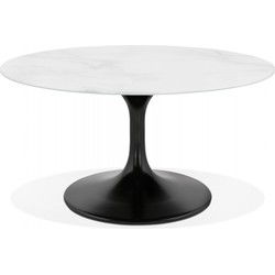 Ronde salontafel GOST MINI 90x90x38 cm Wit