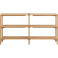 Boekenkast Naturel - 169x30x88,4cm - Ronna