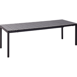 Beliani TOFANE - Verlengbare tafel-Grijs-Aluminium