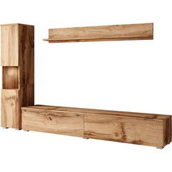 Meubella - Wandmeubel Pure - Eiken