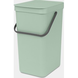 Sort & Go afvalemmer, 16 liter - Jade Green