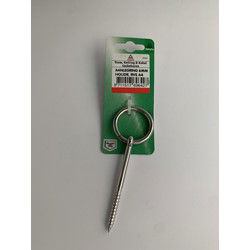 Aanlegring 6mm houdraad rvs