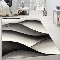 Laagpolig Vloerkleed - Diamesa - Modern - Grijs - 240x330 cm