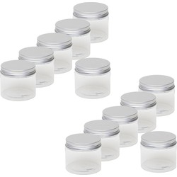 12x Mini weckpotje/inmaakpotje 100 ml van kunststof - Weckpotten