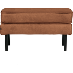 BePureHome Rodeo hocker op poten - Recycle Leer - Cognac - 45x84x54