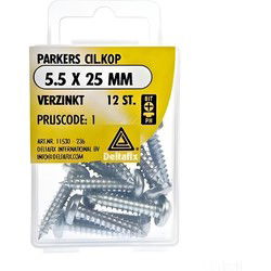 Parkers ck 5,5xx25mm verz 12st