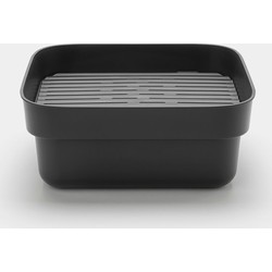 SinkSide Afwasbak met afdruipschaal - Dark Grey