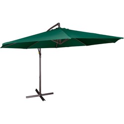 Feel Furniture - Toscano - Banana parasol - Donkergroen