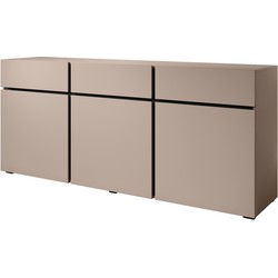 Meubella - Dressoir Cainan - Beige - 180 cm
