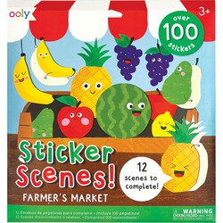 Ooly Ooly - Sticker Scenes! - Farmer's Market