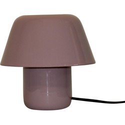 Tafellamp Afan - Soft lavender - 20x20x19cm