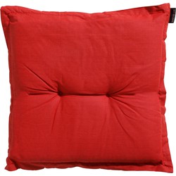 Madison Zitkussen - Universeel - Basic Red - 50x50 - Rood