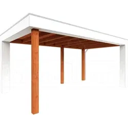 Trendhout douglas overkapping Verona rechts, 510 x 335 cm