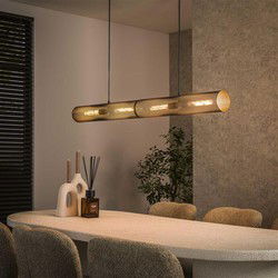 Hoyz Collection - Hanglamp 120 Tube Mesh - Artic Zwart
