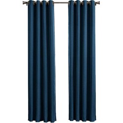 Larson Premium - Premium gordijn - Luxury home edition - Met ringen - 1.5m x 2.5m - Donkerblauw