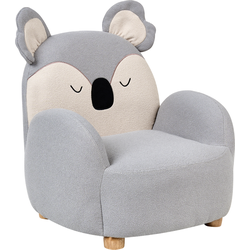 Beliani HERVIK - Kinderfauteuil-Grijs-Polyester