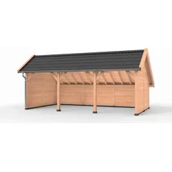 Westwood kapschuur douglas deluxe, 750 x 400 cm, combinatie 4