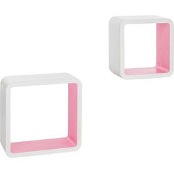 Practo Wandrek wit-roze , set van 2 stuks