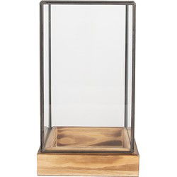 Clayre & Eef Decoratie Kweekkastje Transparant Glas