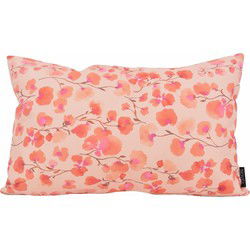 Sierkussen Mae Bloom Roze  - Outdoor | 30  x 50 cm | Katoen