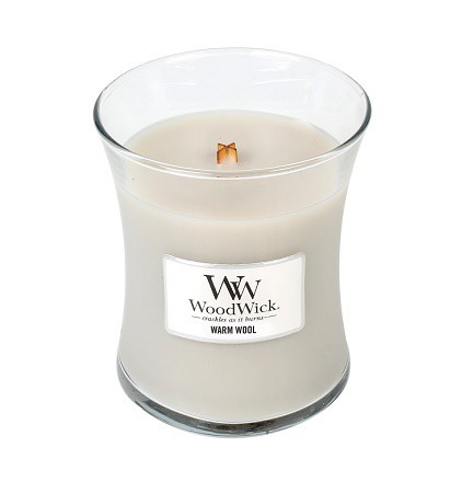 Woodwick Medium Candle Warm Wool - 