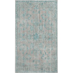 Safavieh Craft Art-Inspired Indoor Woven Area Rug, Valencia Collection, VAL103, in Blue & Multi, 91 X 152 cm