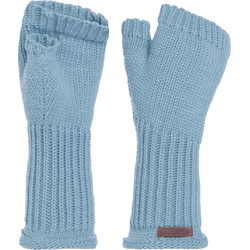 Knit Factory Cleo Handschoenen - Celeste - One Size