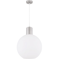 Moderne hanglamp Balla - L:30cm - E27 - Metaal - Grijs