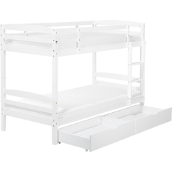 Beliani REGAT - Kinderbed-Wit-Dennenhout