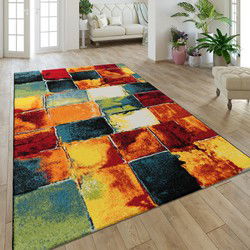 Laagpolig Vloerkleed - Cantera - Multi - 80x150 cm