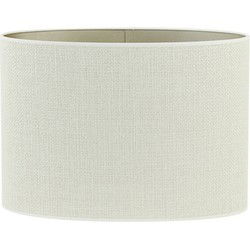 Light & Living - kap - Saverna - wit - textiel - E27 - 3530805