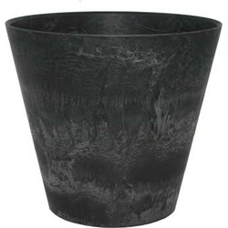 Bloempot Pot Claire zwart 32 x 29 cm