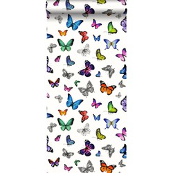 ESTAhome behang vlinders multicolor