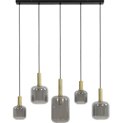 Light & Living - Hanglamp Lekar - 110x22x32 - Brons