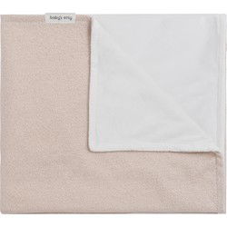Baby's Only Gebreide wiegdeken soft - Baby deken Sparkle - Goud-Ivoor Mêlee - Met subtiel glittertje